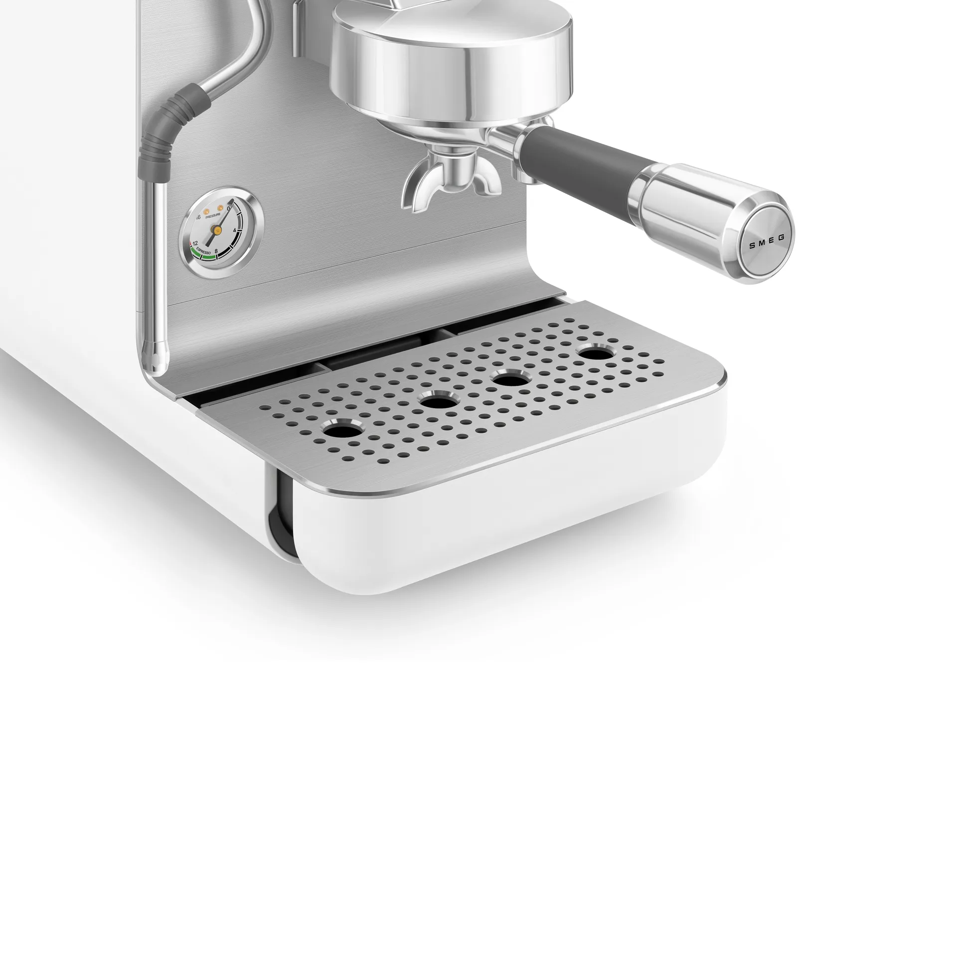 Smeg minipro espressomaskin, White Smeg
