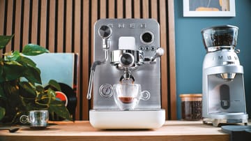 Smeg minipro espressomaskin - White - Smeg