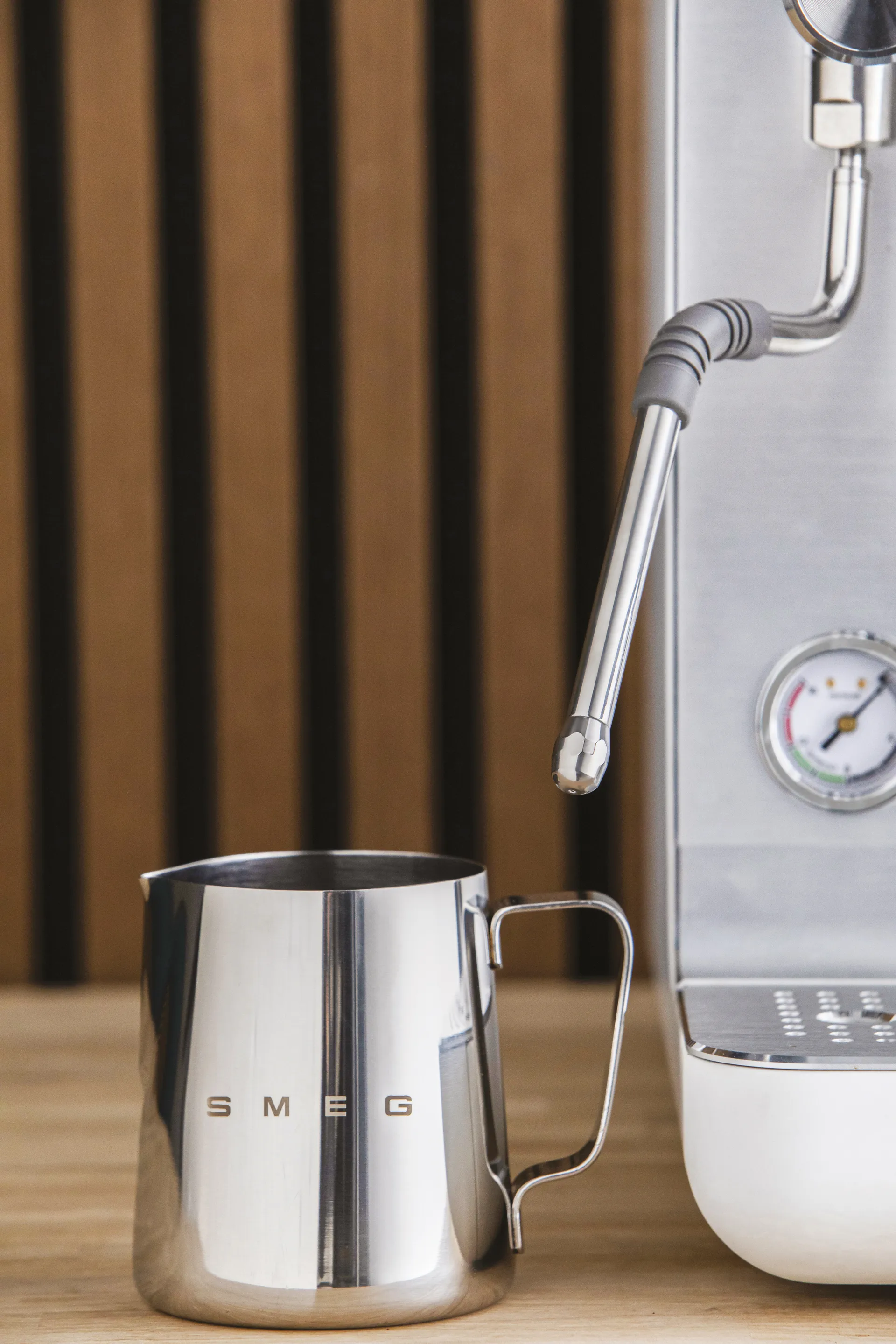 Smeg minipro espressomaskin, White Smeg