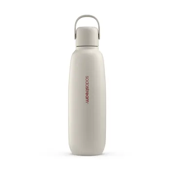 Fizz & Go flaska - Sand-rostfritt stål, 0,9 L - Sodastream
