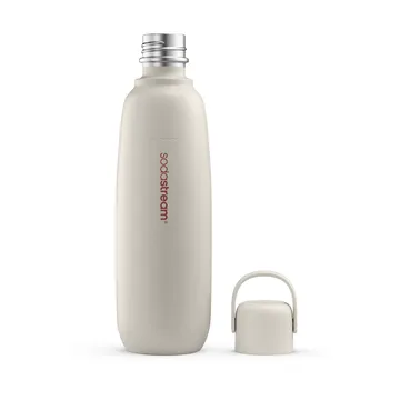 Fizz & Go flaska - Sand-rostfritt stål, 0,9 L - Sodastream