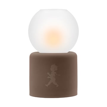 Solstickan Design Globe värmeljuslykta Ø9,5×17 cm Brun