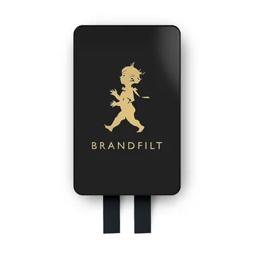 Solstickan brandfilt 120x120 cm 2023 - Svart-guld - Solstickan Design