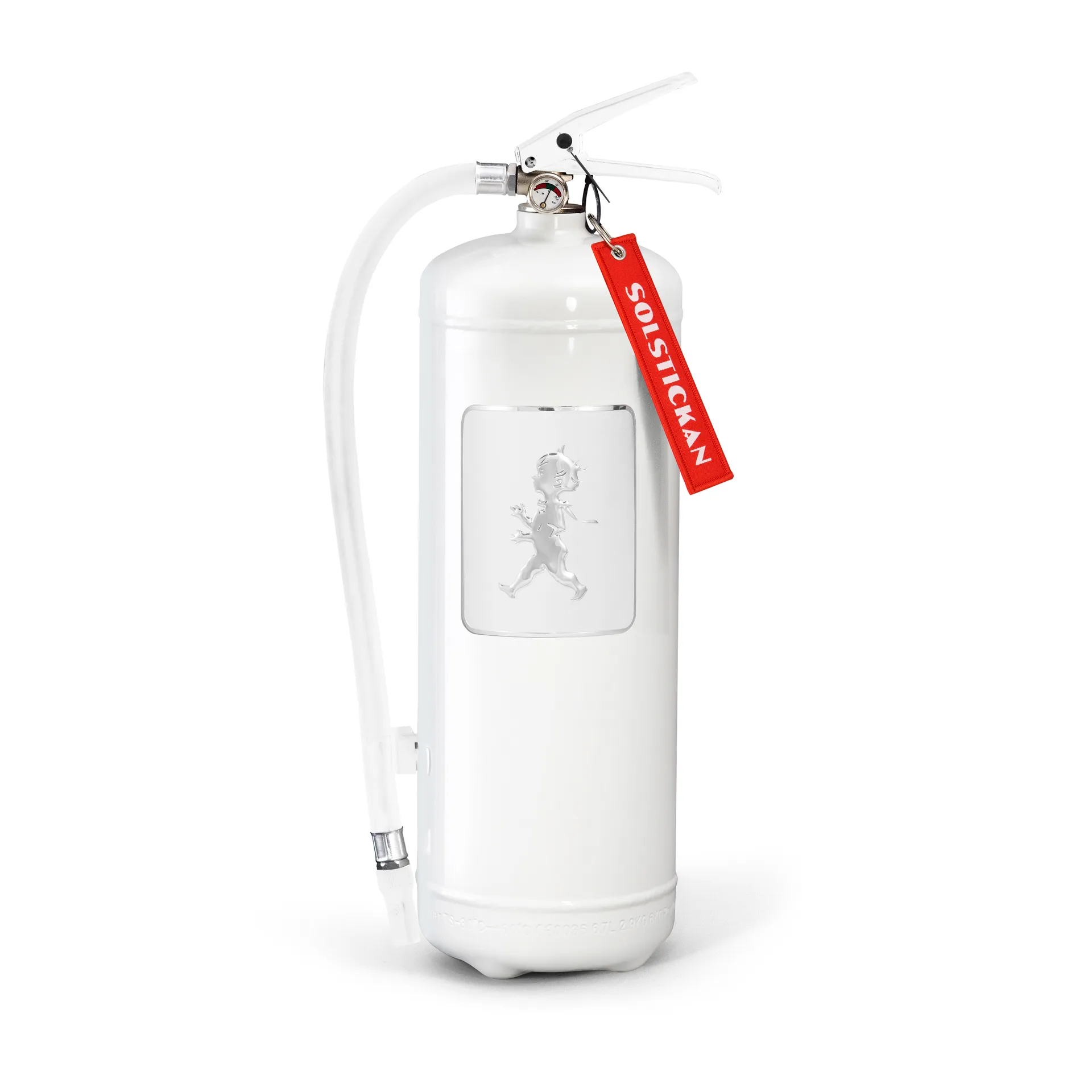 Solstickan brandsläckare 6 kg, Vit-silver Solstickan Design