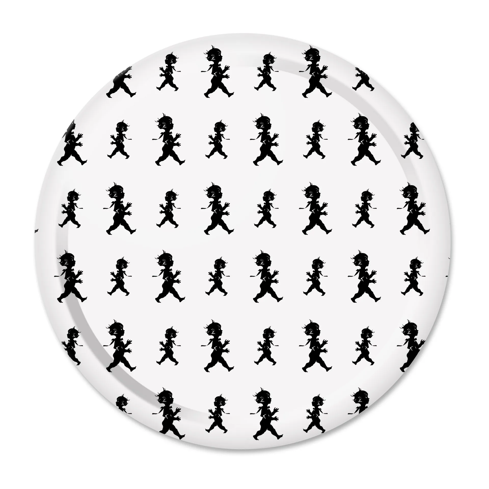 Solstickan bricka Ø38 cm, Vit Solstickan Design