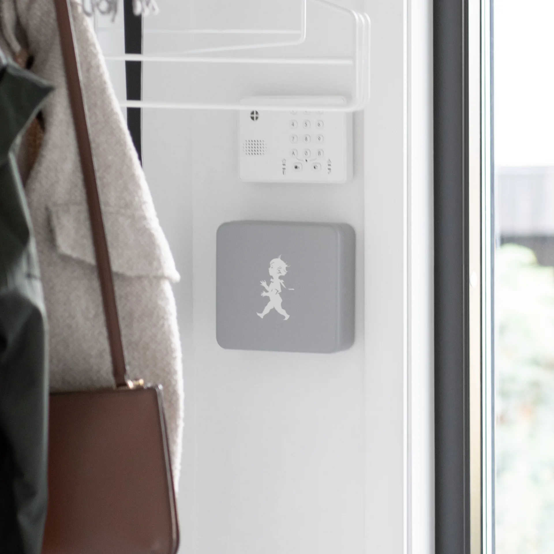 Solstickan nyckelskåp 16x17 cm, Grå Solstickan Design