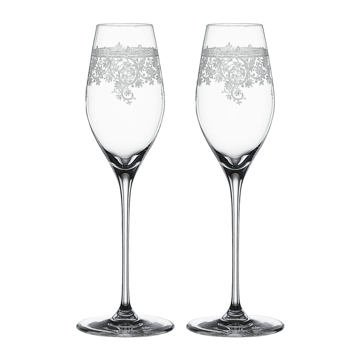 Arabesque champagneglas 30 cl 2-pack, Klar Spiegelau