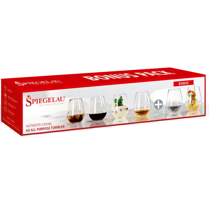 Authentis Casual allglas 6-pack, klar Spiegelau