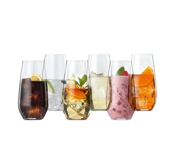 spiegelau authentis casual summerdrinks glas 6-pack 55 cl klar