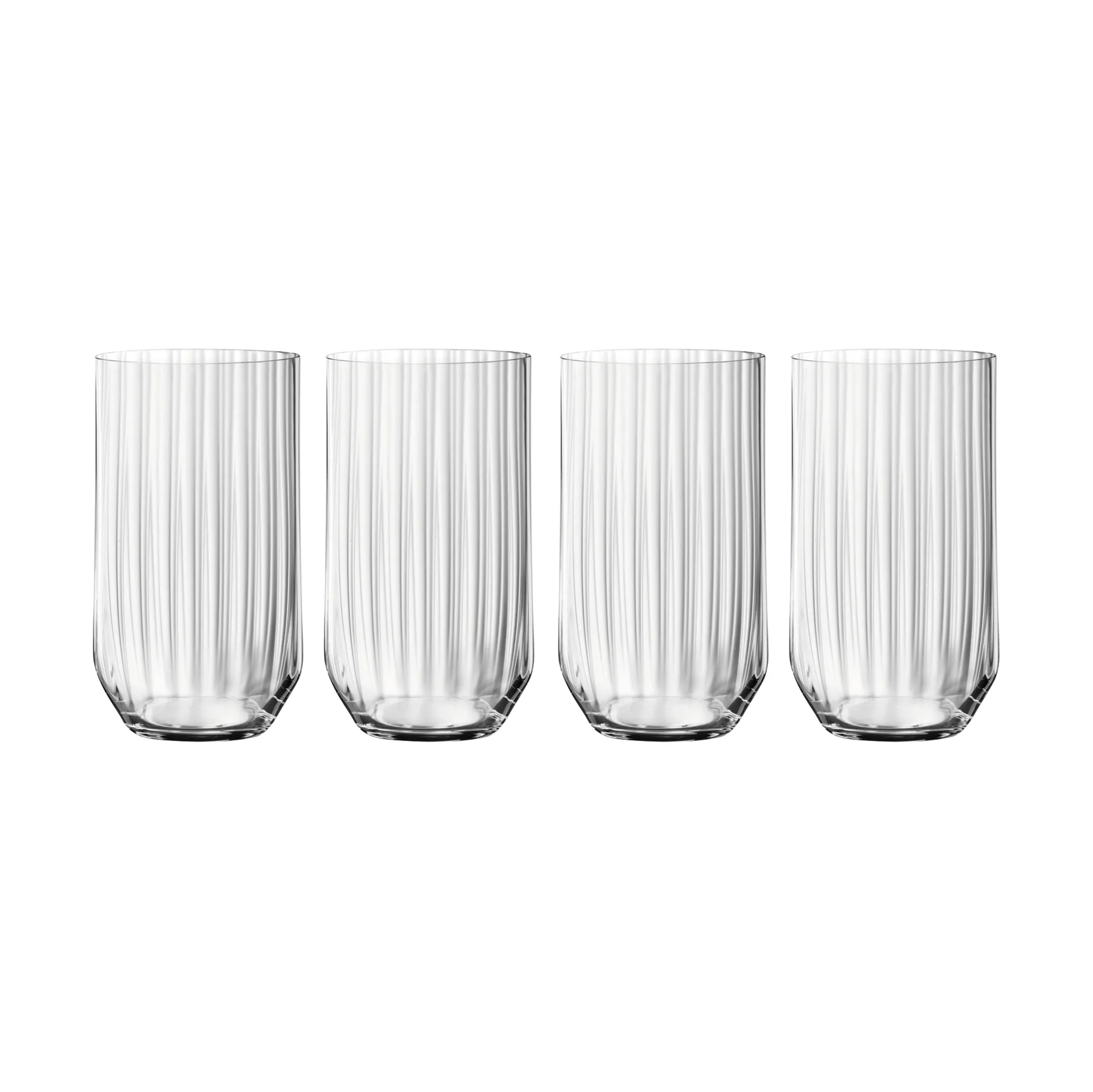 Linear long drink glas 44,5 cl 4-pack, Klar Spiegelau