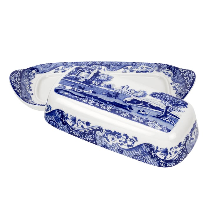 Blue Italian smörask, 20x10 cm Spode