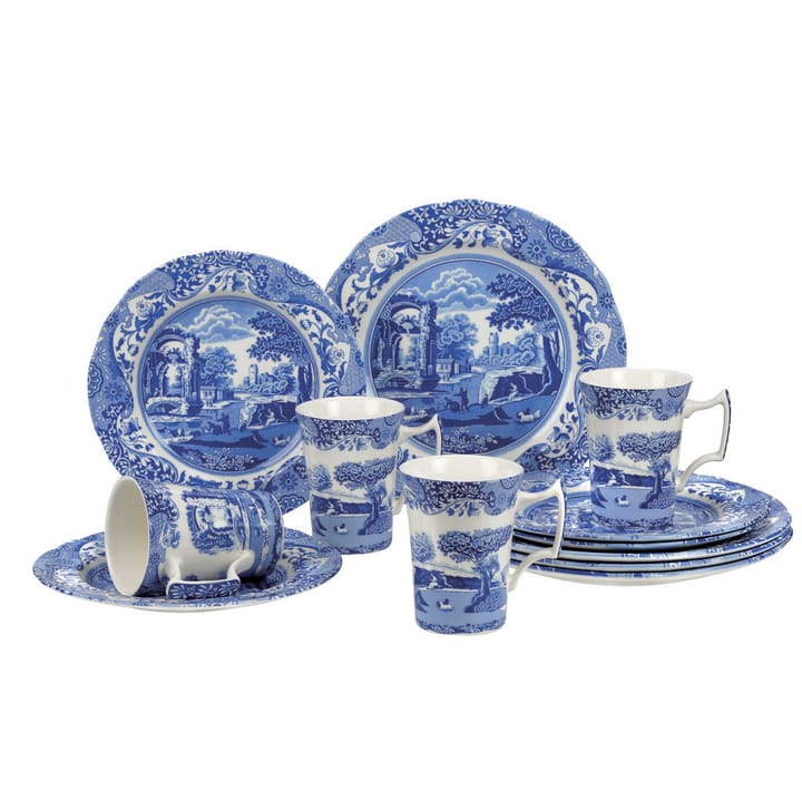 Blue Italian startset - 12 delar - Spode