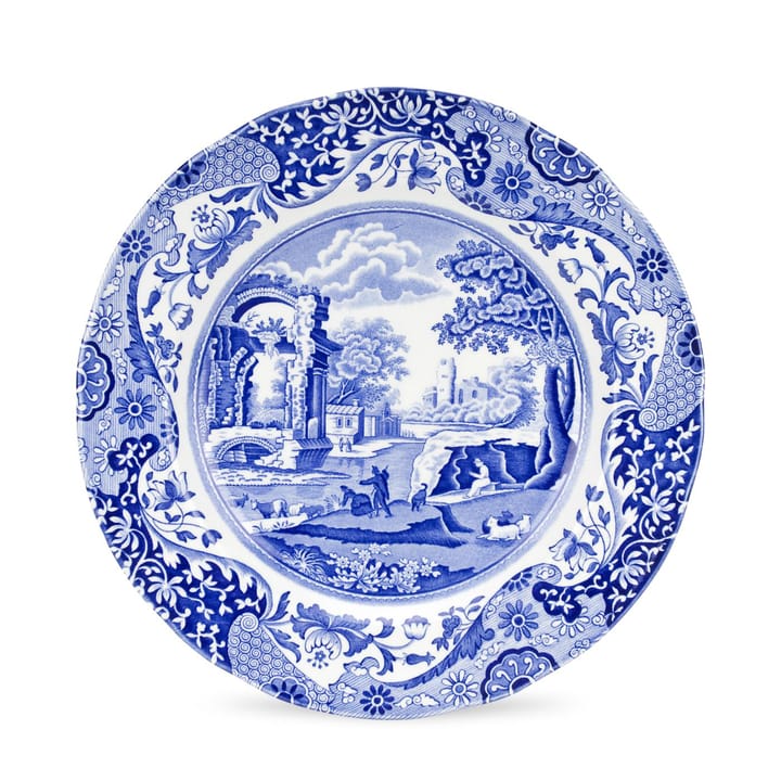 Blue Italian tallrik, 27 cm Spode