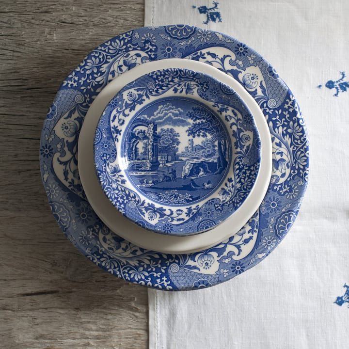 Blue Italian tallrik, 27 cm Spode