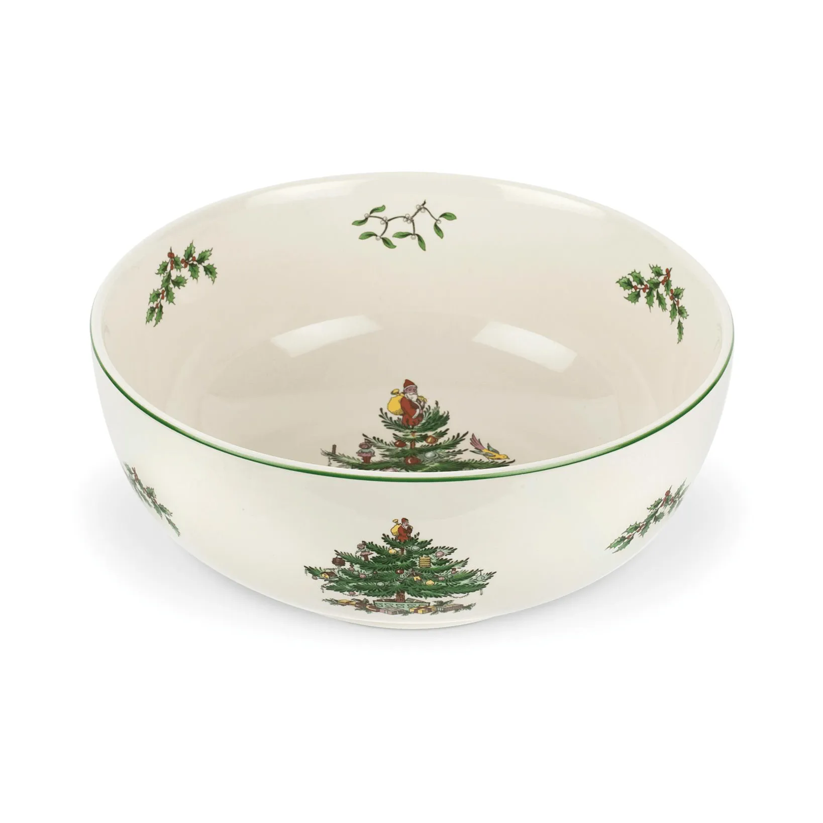 Christmas Tree serveringsskål, White-green-red, 3 L Spode Christmas Tree serveringsskål, White-green-red, 3 L Spode