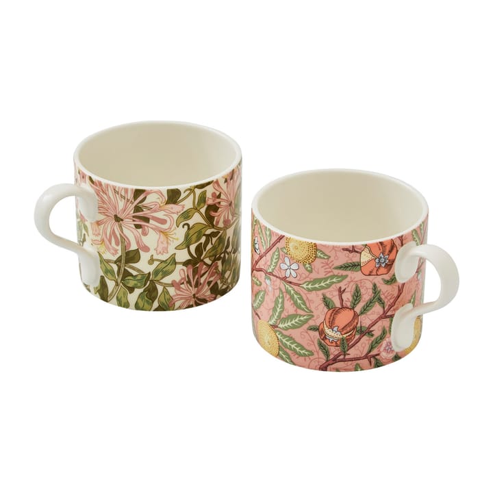 Fruit & Honeysuckle mugg 34 cl 2 delar - Multi - Spode