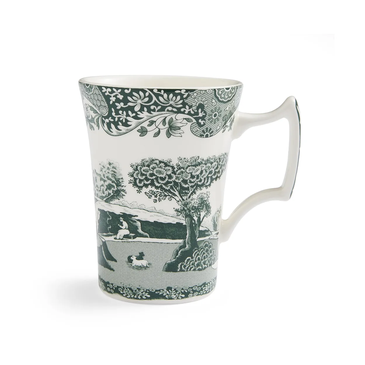 Spode Heritage Green Italian mugg Gr&ouml;n, 0,28 L