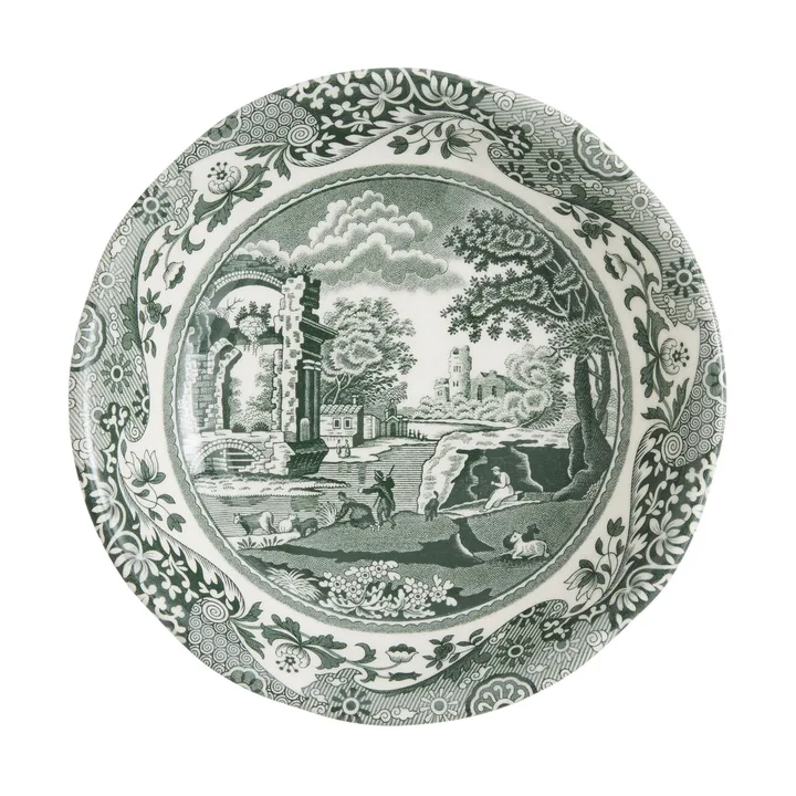 Heritage Green Italian skål - Grön, Ø15 cm - Spode