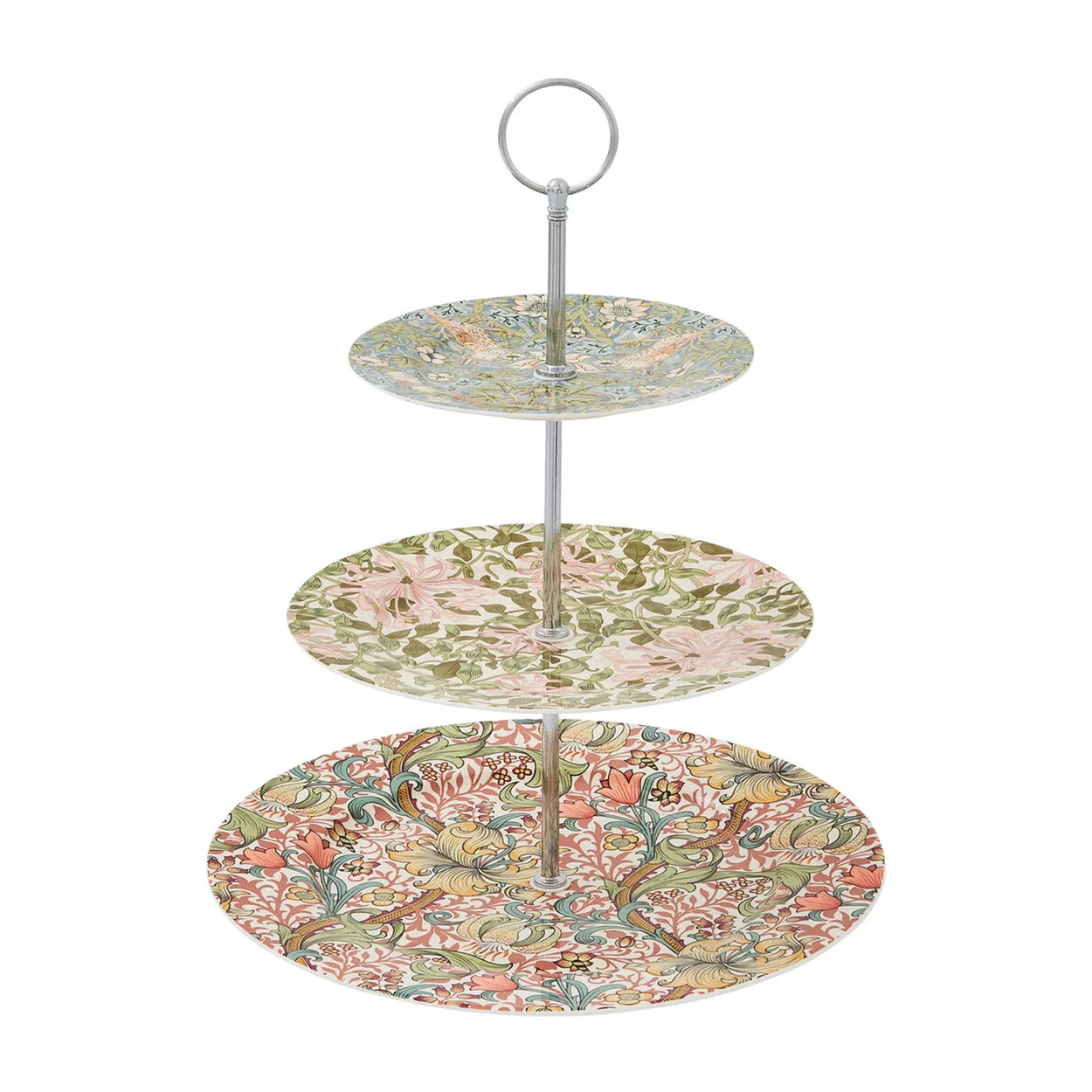 Produktfoto för Morris and Co. Kakfat, strawberry thief/honeysuckle/golden lily