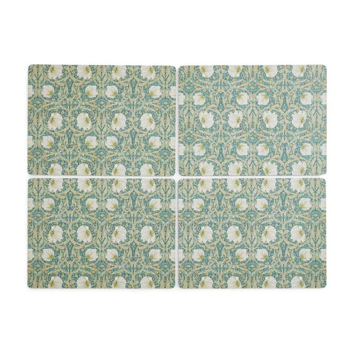 Pimpernel bordstablett 30x40 cm 4-pack - Grön - Spode