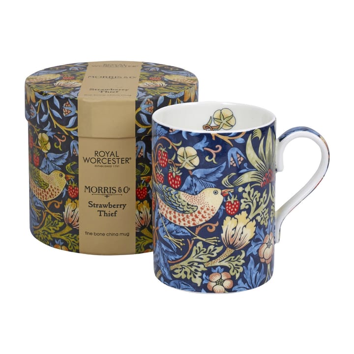 Strawberry Thief mugg 35 cl, Indigo-mineral Spode