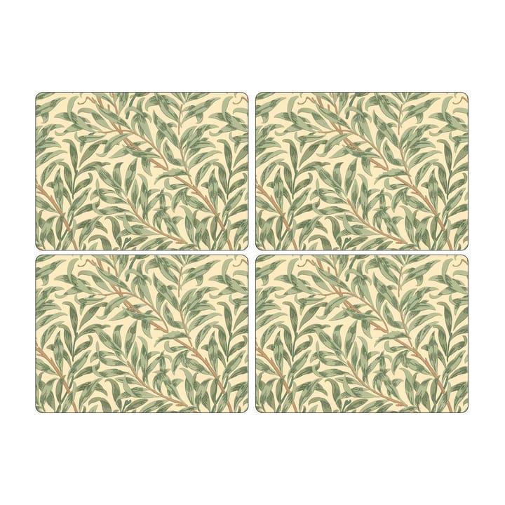 Willow Bough bordstablett 30x40 cm 4-pack, Grön Spode