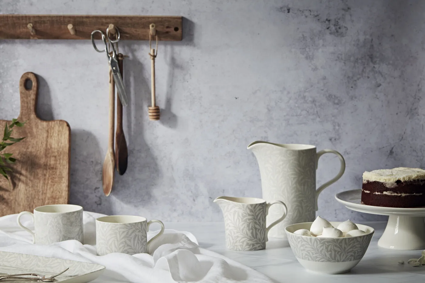 Willow Bough mjölkkanna 28 cl, Grey Spode