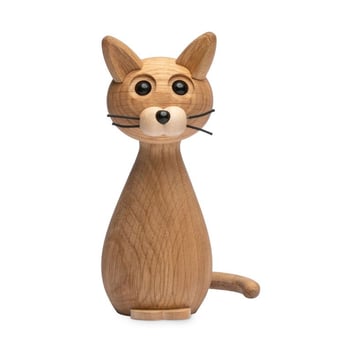 Läs mer om Spring Copenhagen Brave Katt dekoration 24 cm Ek