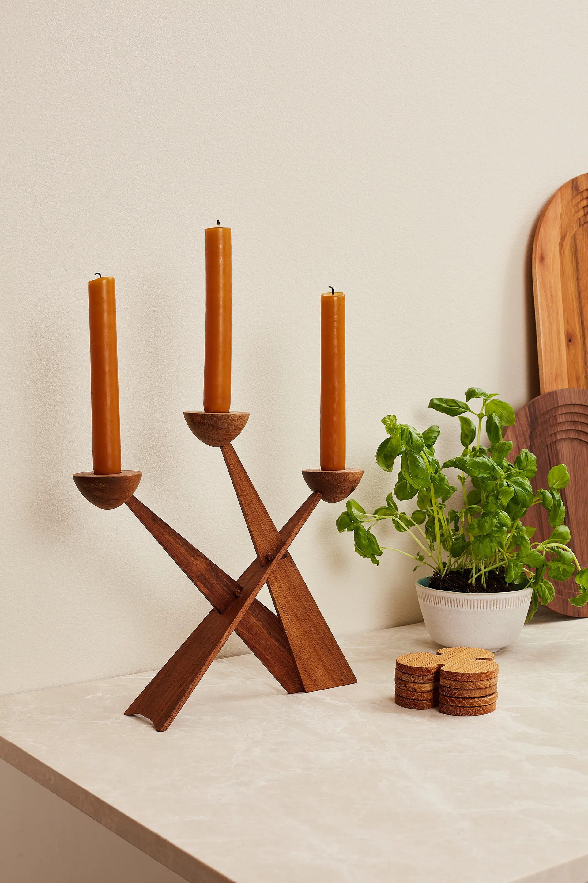 Caravel ljusstake, Ek Spring Copenhagen
