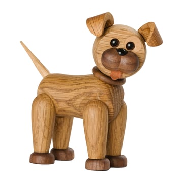 Läs mer om Spring Copenhagen Happy hund dekoration 13,5 cm Ek