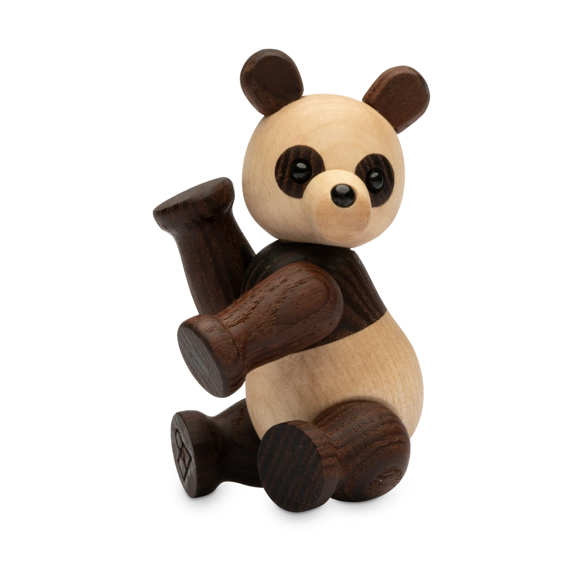 Pixi Panda dekoration Lönn 9 cm, Brun Spring Copenhagen