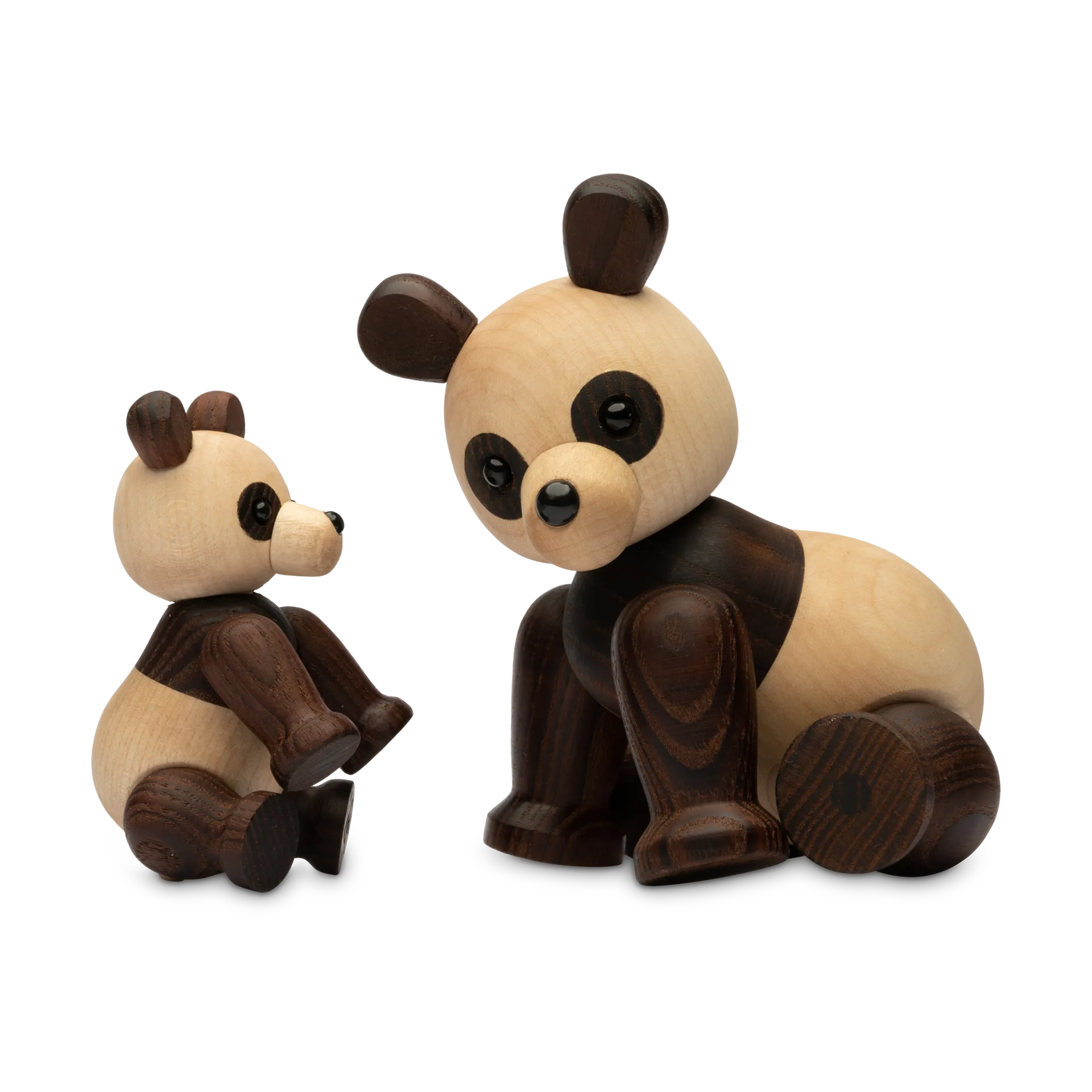 Pixi Panda dekoration Lönn 9 cm, Brun Spring Copenhagen