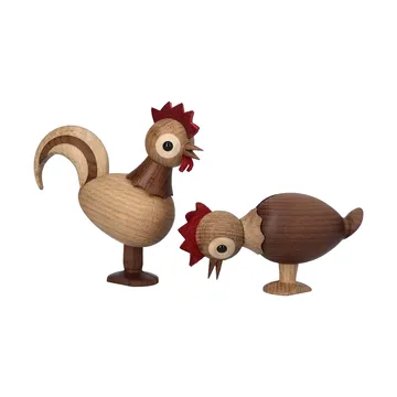 Rise tupp figur - Beige, 4,2x12x10,5 cm - Spring Copenhagen