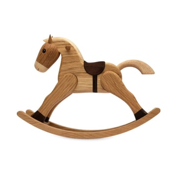 Läs mer om Spring Copenhagen The Rocking Horse dekoration Ek, 13,5 cm