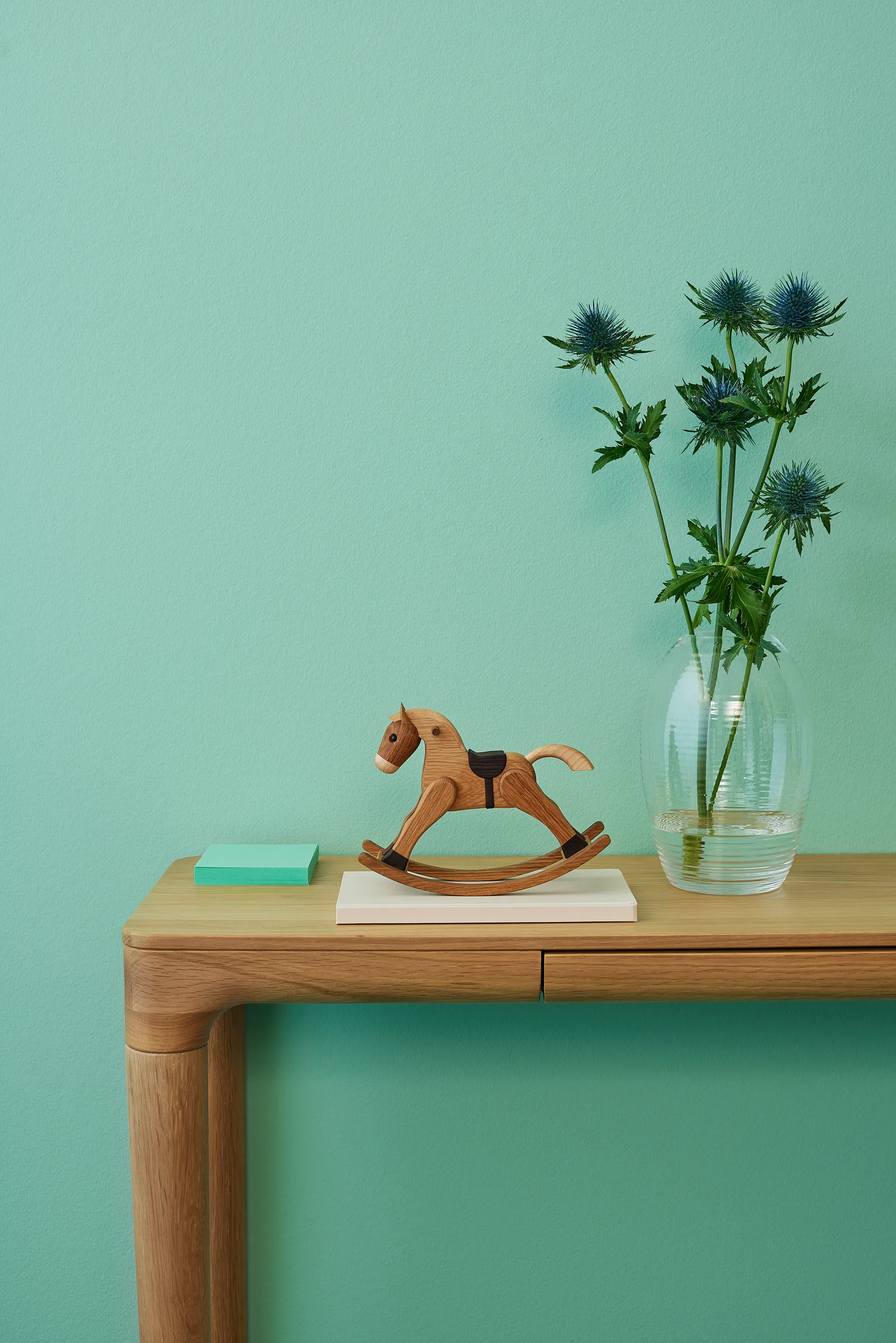 The Rocking Horse dekoration, Ek, 13,5 cm Spring Copenhagen