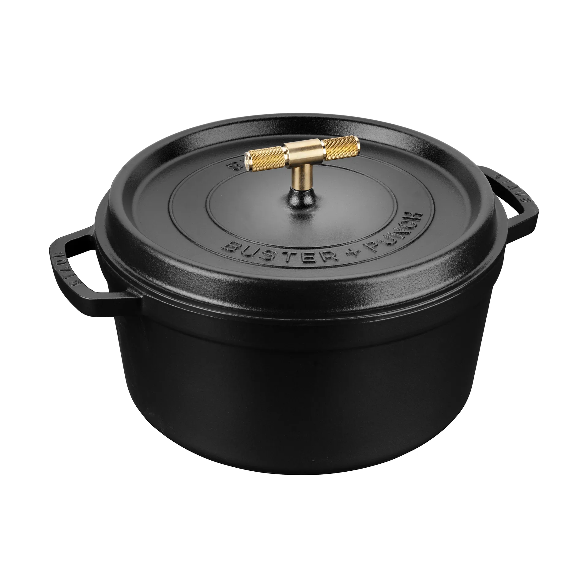 Buster & Punch gryta gjutjärn mässing, 6,75 L STAUB