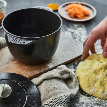 Rice cocotte gjutjärnsgryta 1,6 L - Svart - STAUB