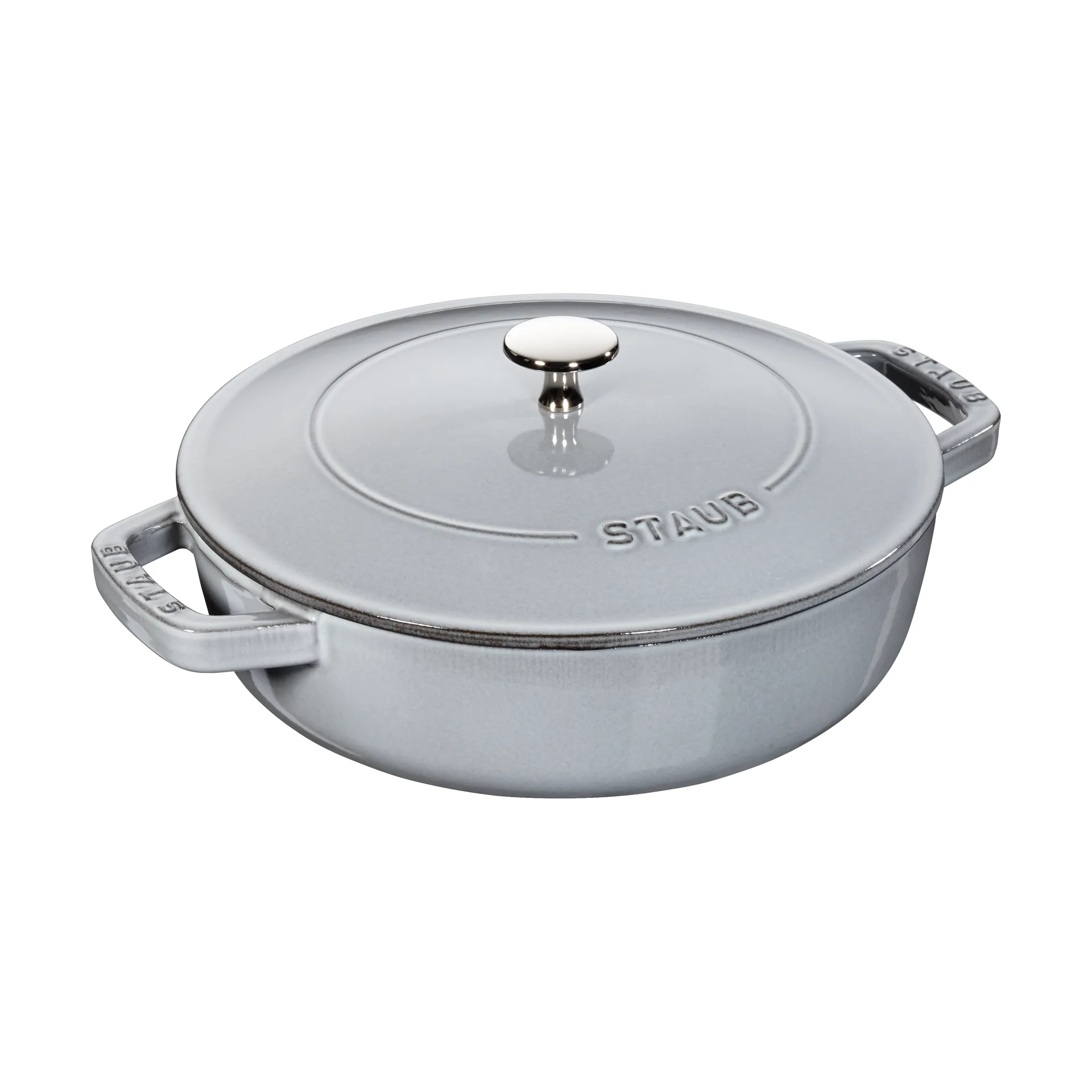 Staub Chistera traktörpanna gjutjärn Ø24 cm, Grafitgrå STAUB
