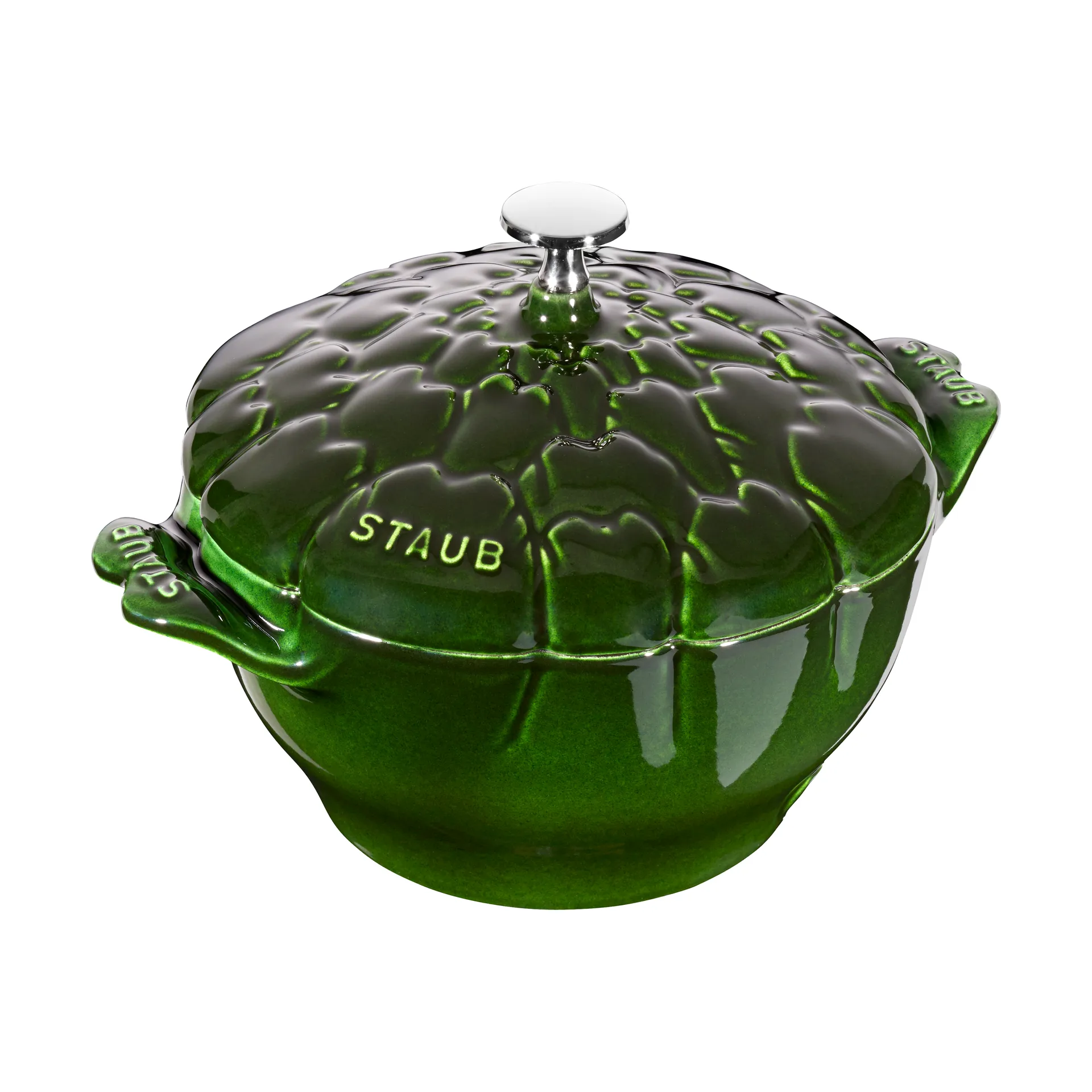 Staub La Cocotte gryta kronärtskocka 3 L, Basilikagrön STAUB