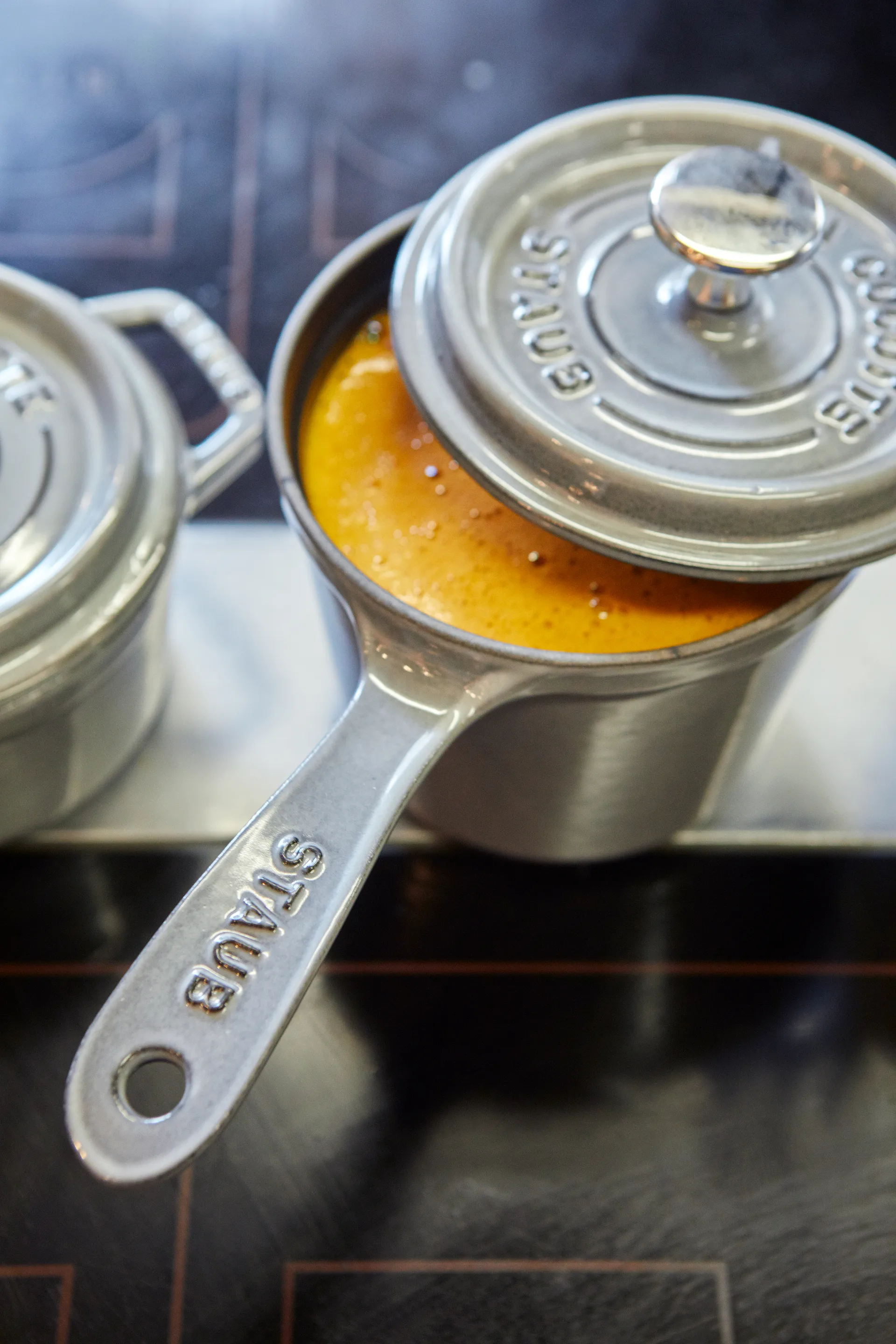 Staub La Cocotte kastrull hög grafitgrå, 1,2 L STAUB