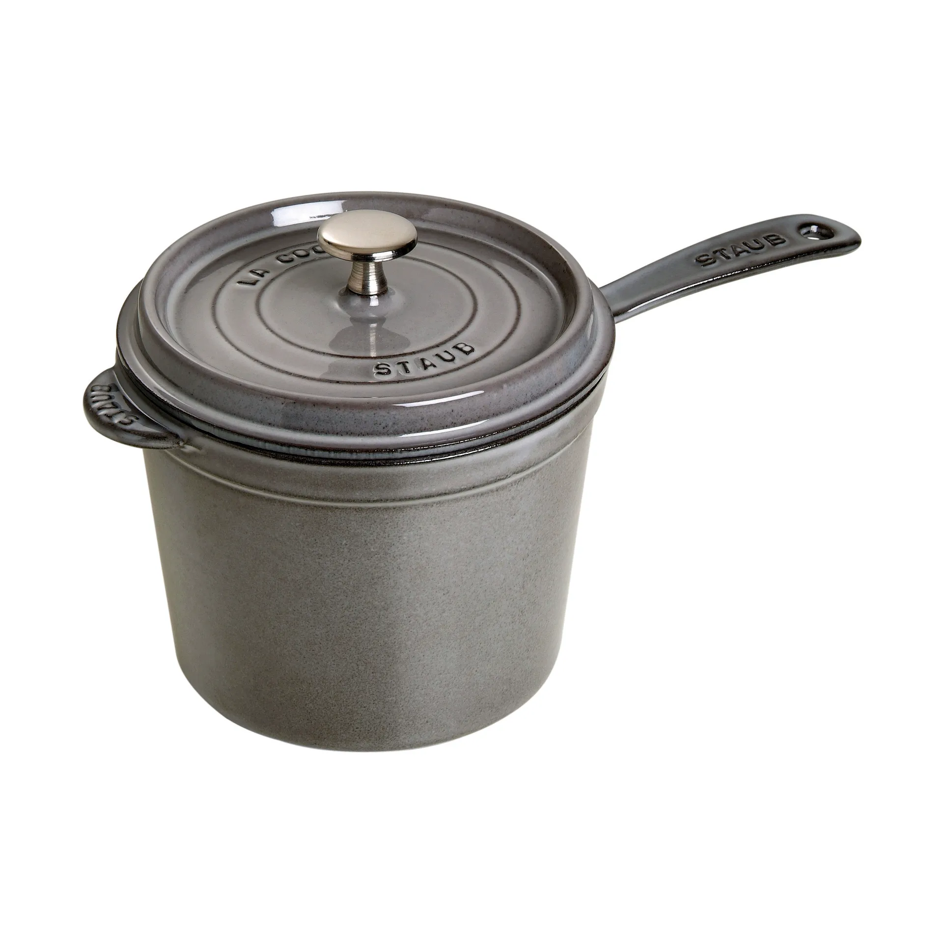 Staub La Cocotte kastrull hög grafitgrå, 2,8 L STAUB