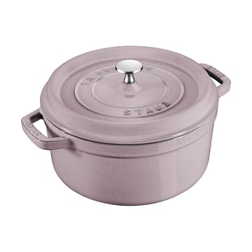Läs mer om STAUB Staub La Cocotte rund gryta gjutjärn 3,8 L Cherry Blossom
