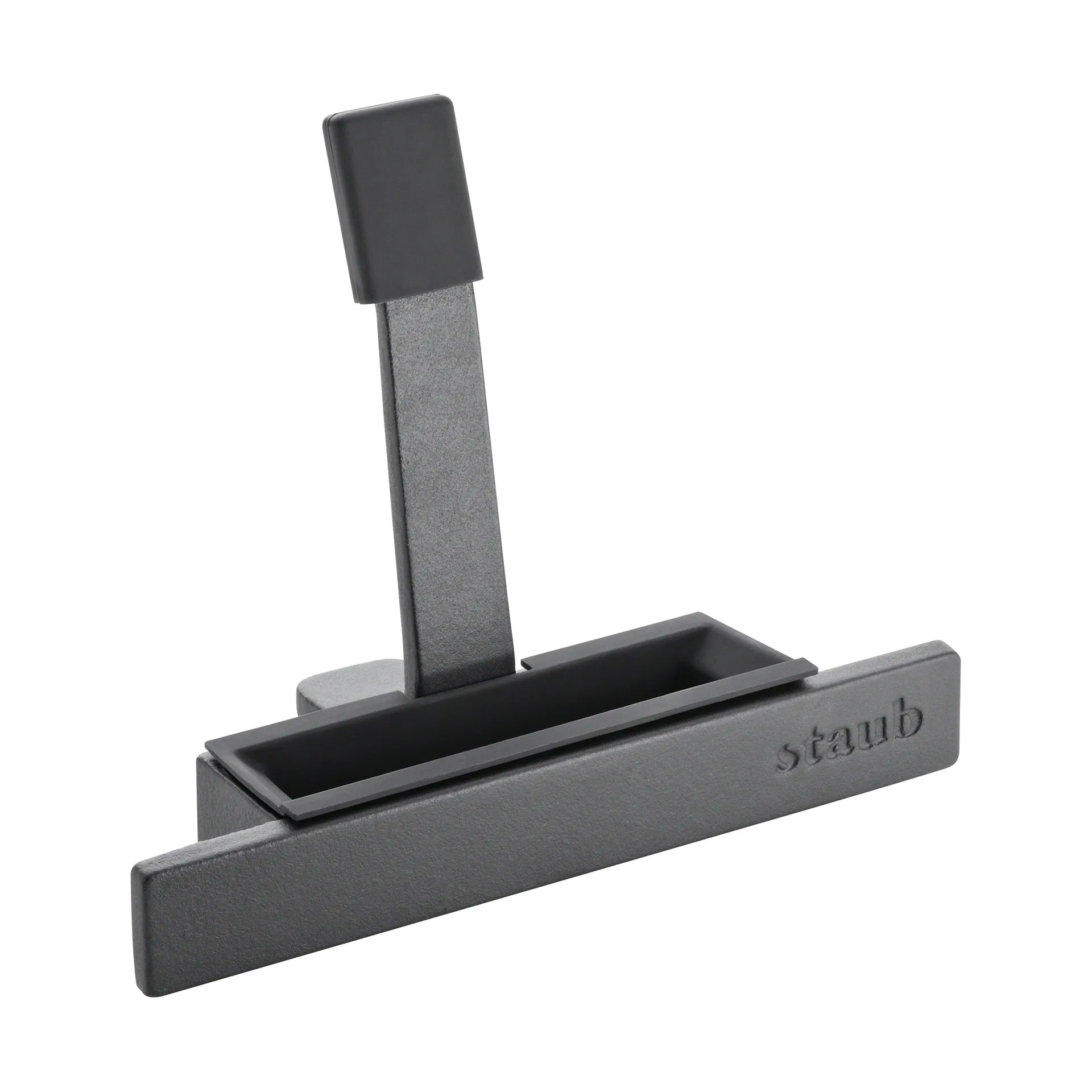 Staub lockhållare gjutjärn-silikon, Svart STAUB