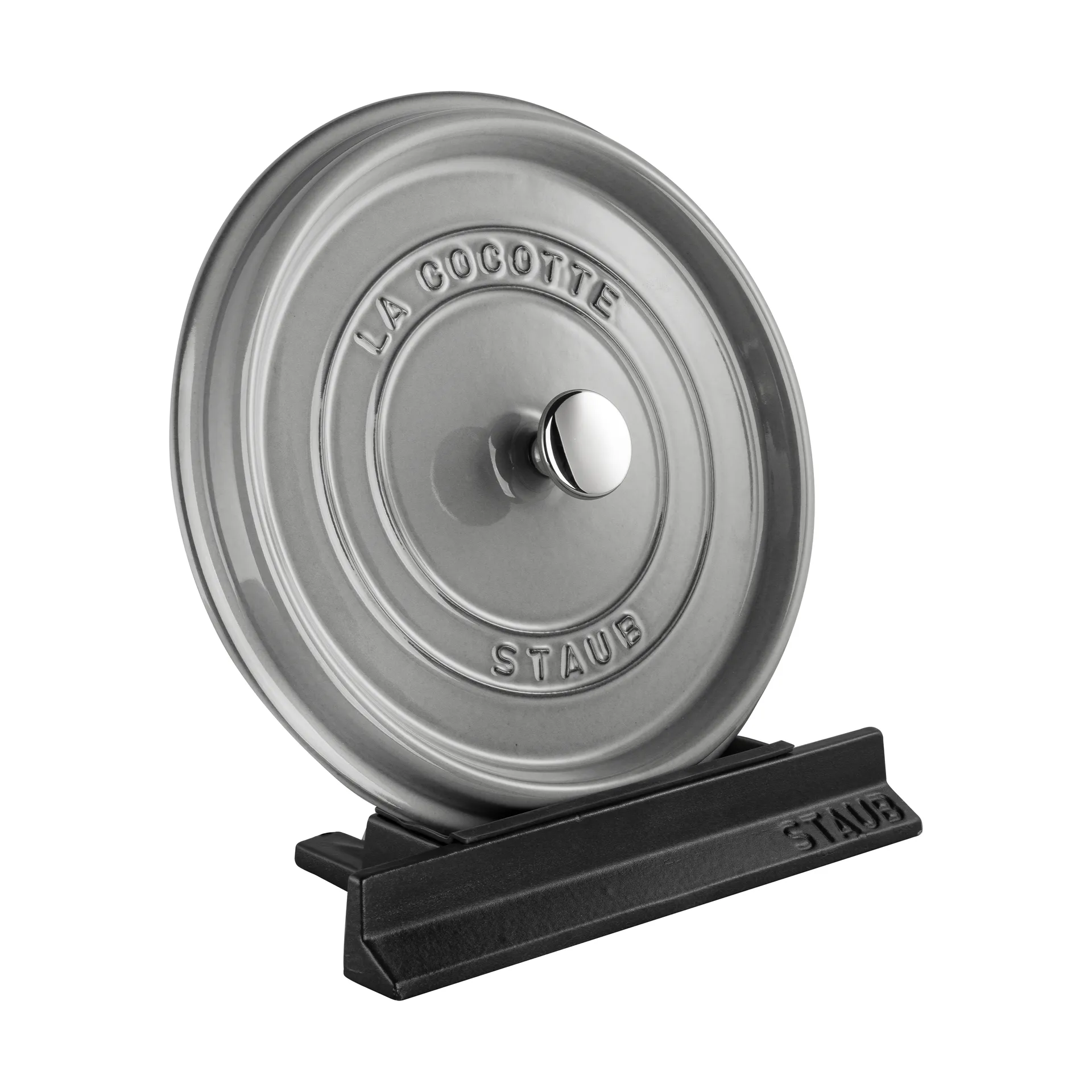 Staub lockhållare gjutjärn-silikon, Svart STAUB