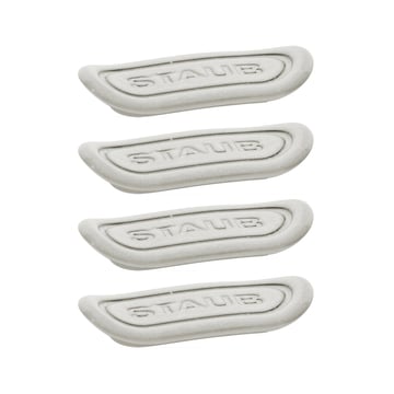 Läs mer om STAUB Staub New White Truffle bestickhållare 4-pack 6 cm