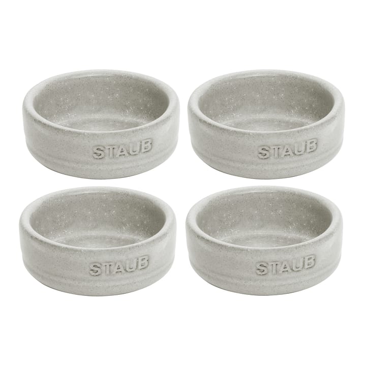 Staub New White Truffle mini skål 4-pack, Ø5 cm STAUB