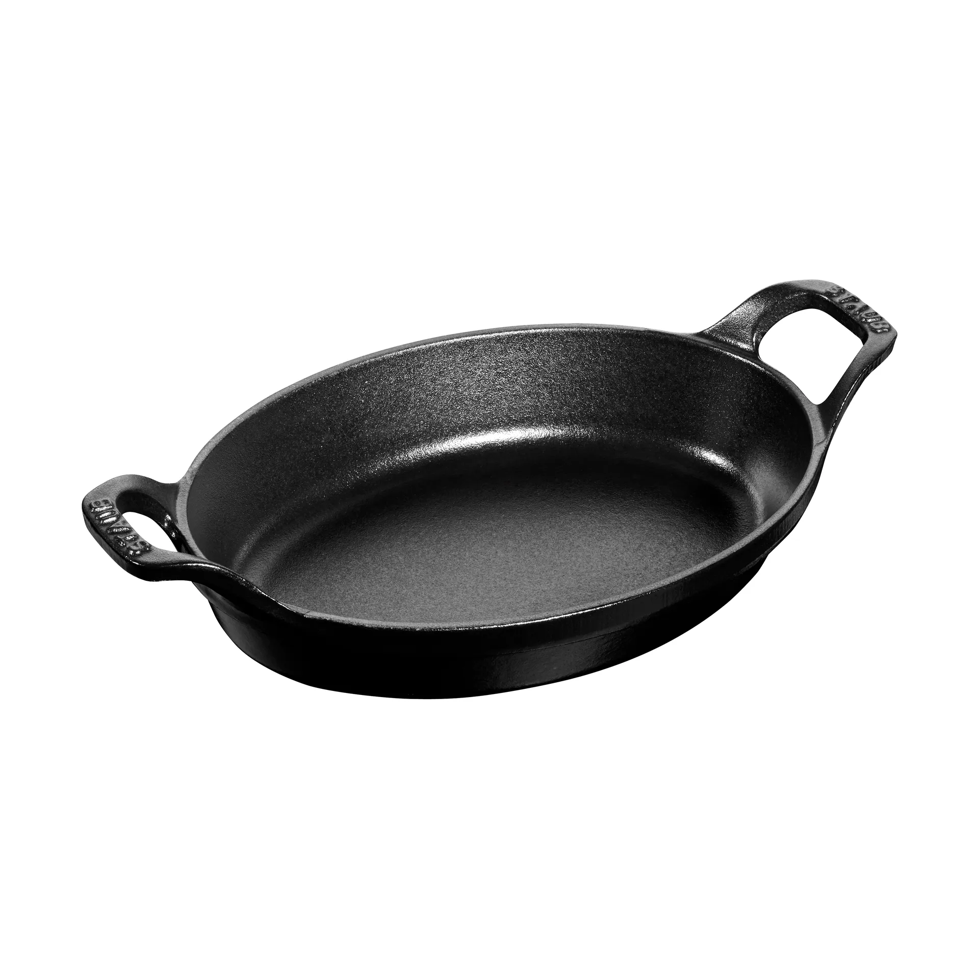 Staub oval ugnsform gjutjärn 21 cm, Svart STAUB