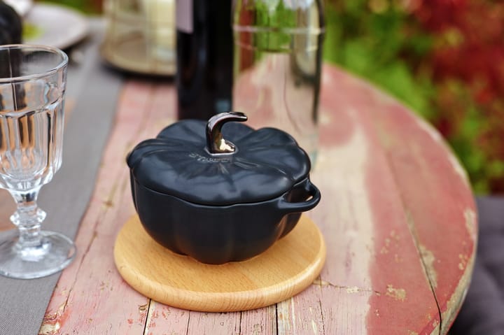 Staub pumpagryta i stengods svart, 0,7 L STAUB