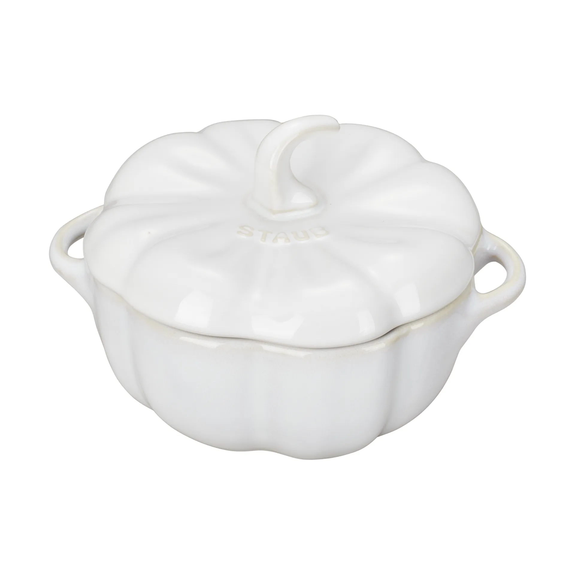 Staub pumpagryta ugnsform 0,47 l, Elfenben-vit STAUB
