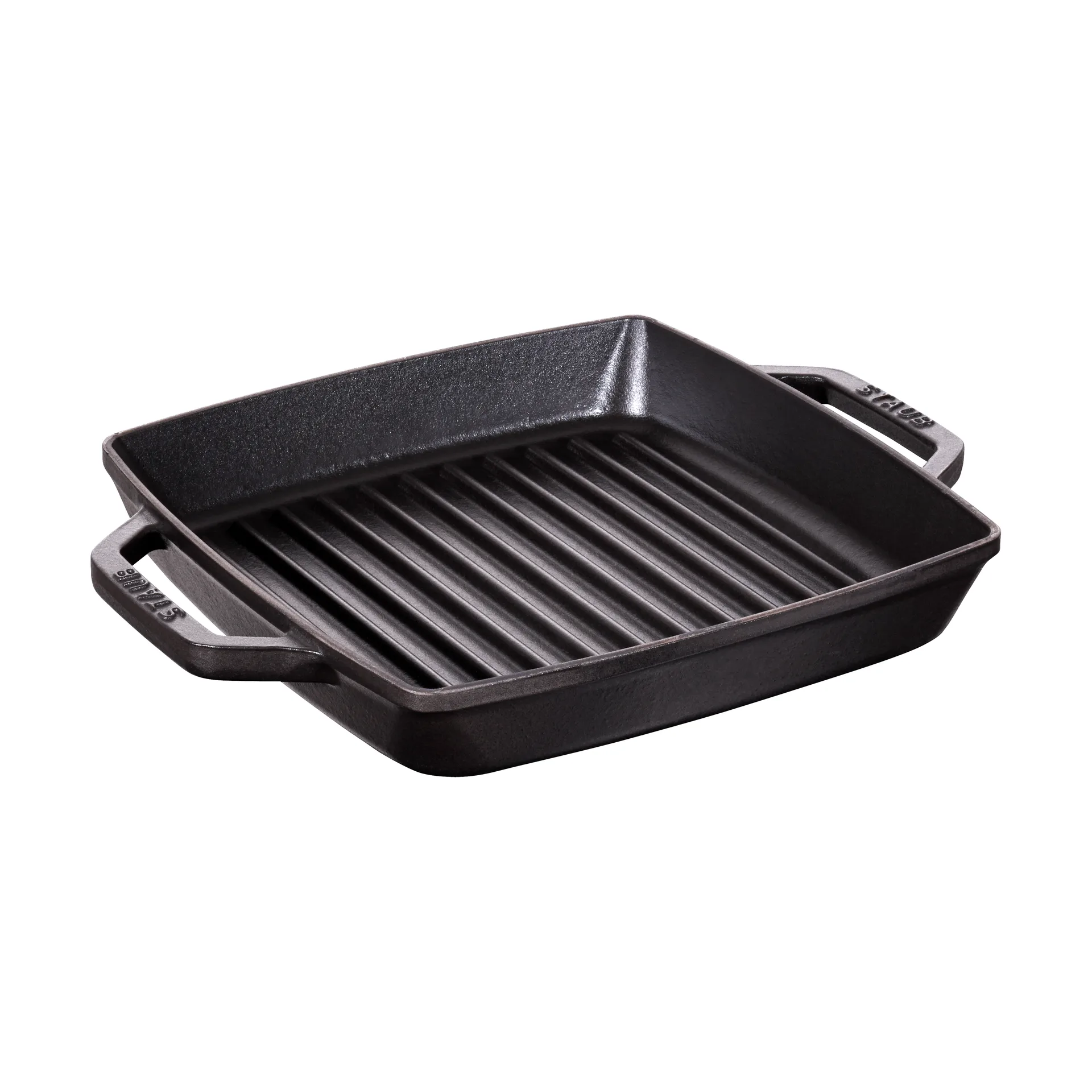 Staub Pure grillpanna gjutjärn kvadratisk svart, 23 cm STAUB